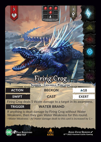 Firing Crog [Origins 085/157]