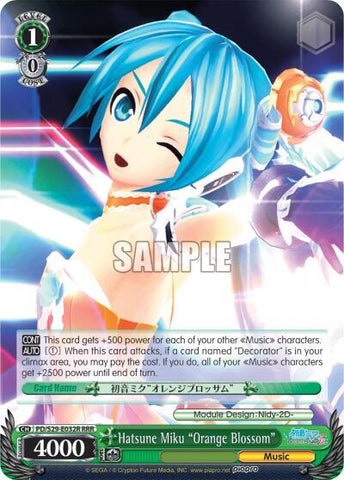 Hatsune Miku "Orange Blossom" (RRR) - Hatsune Miku: Project DIVA F 2nd (PD/S29)