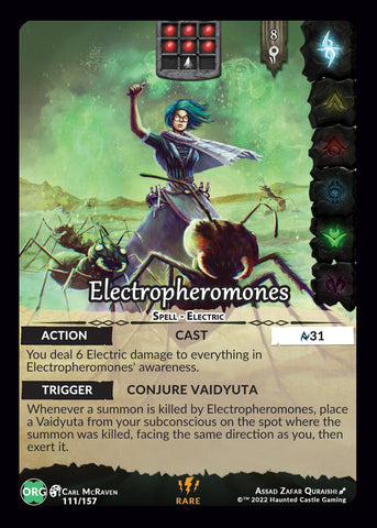 Electropheromones [Origins 111/157]