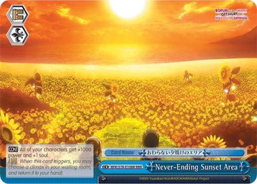 Never-Ending Sunset Area (RRR) - BOFURI: I Don't Want to Get Hurt, so I'll Max Out My Defense (BFR/S78)