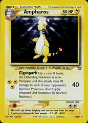 PSA Graded - Ampharos (1/111) [Neo Genesis Unlimited]