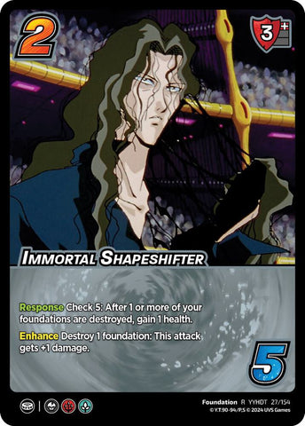 Immortal Shapeshifter [Yu Yu Hakusho: Dark Tournament]