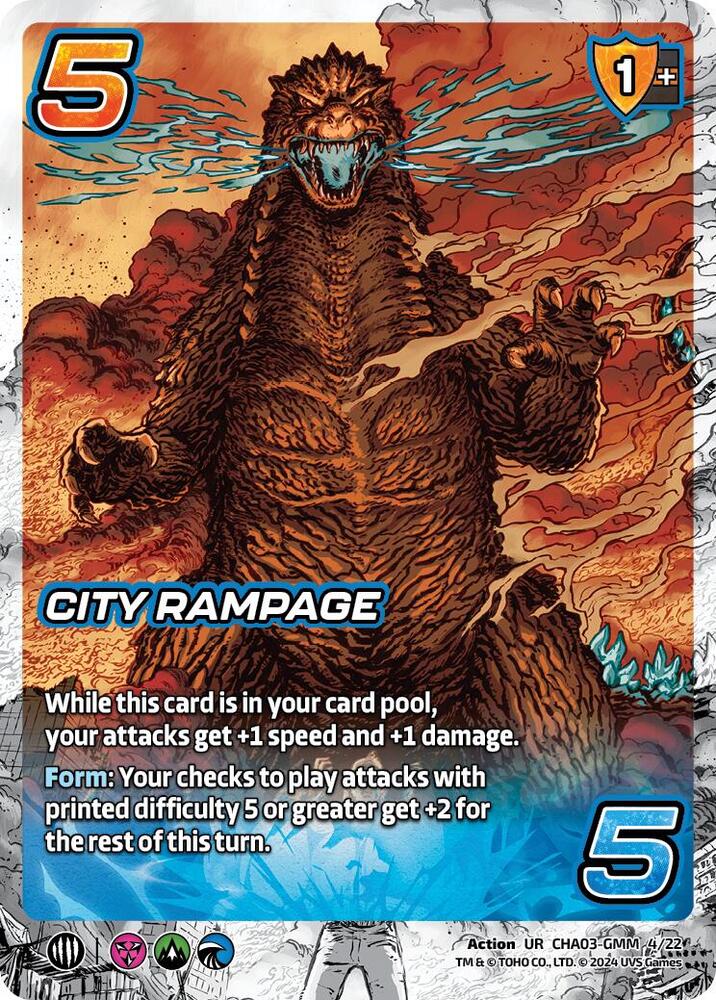 City Rampage [Challenger Series: Godzilla]