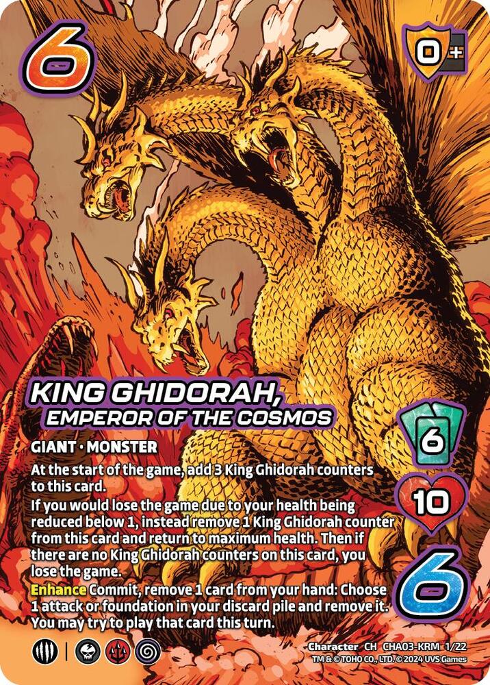 King Ghidorah, Emperor of the Cosmos [Challenger Series: Godzilla]