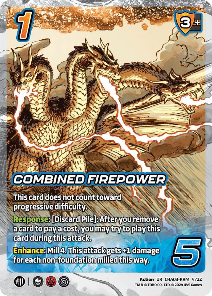 Combined Firepower [Challenger Series: Godzilla]