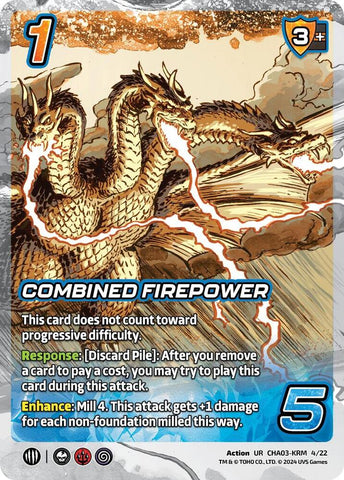 Combined Firepower [Challenger Series: Godzilla]