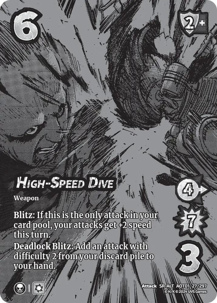 High-Speed Dive (Alternate Art) [Attack on Titan - Battle for Humanity]