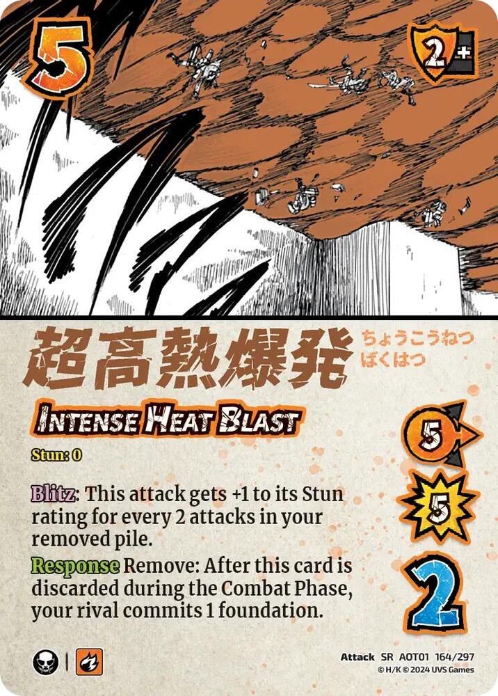 Intense Heat Blast [Attack on Titan - Battle for Humanity]