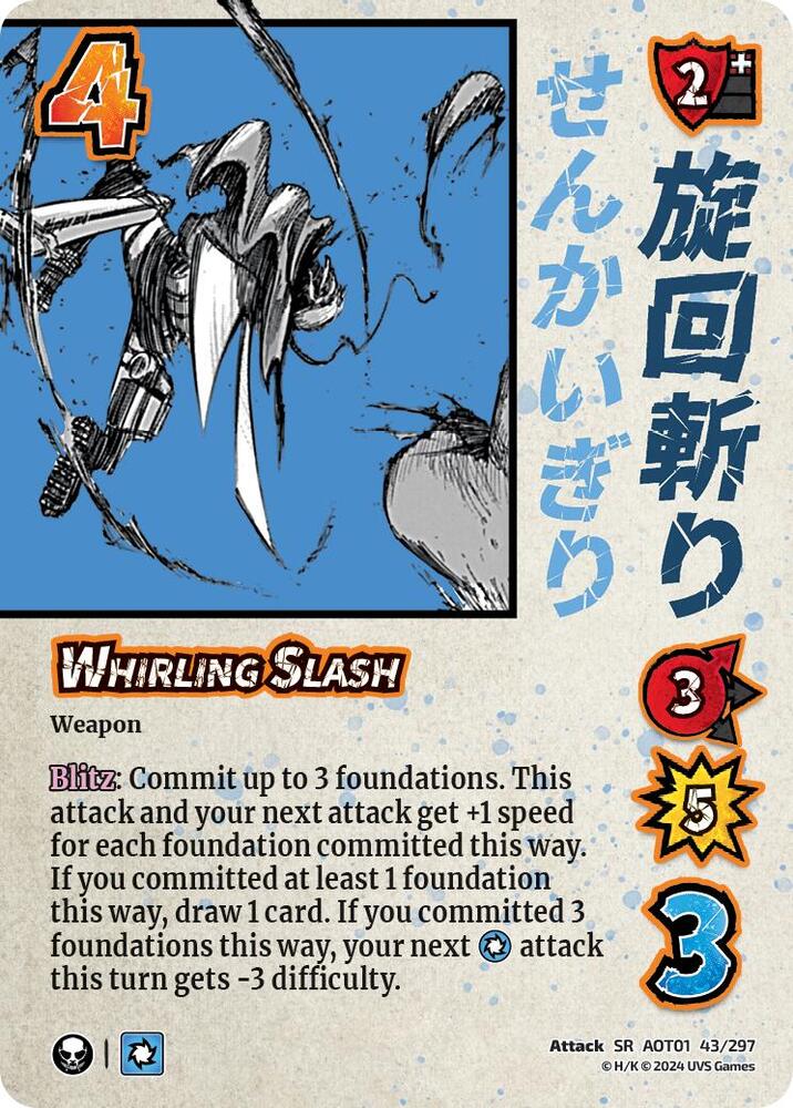 Whirling Slash [Attack on Titan - Battle for Humanity]