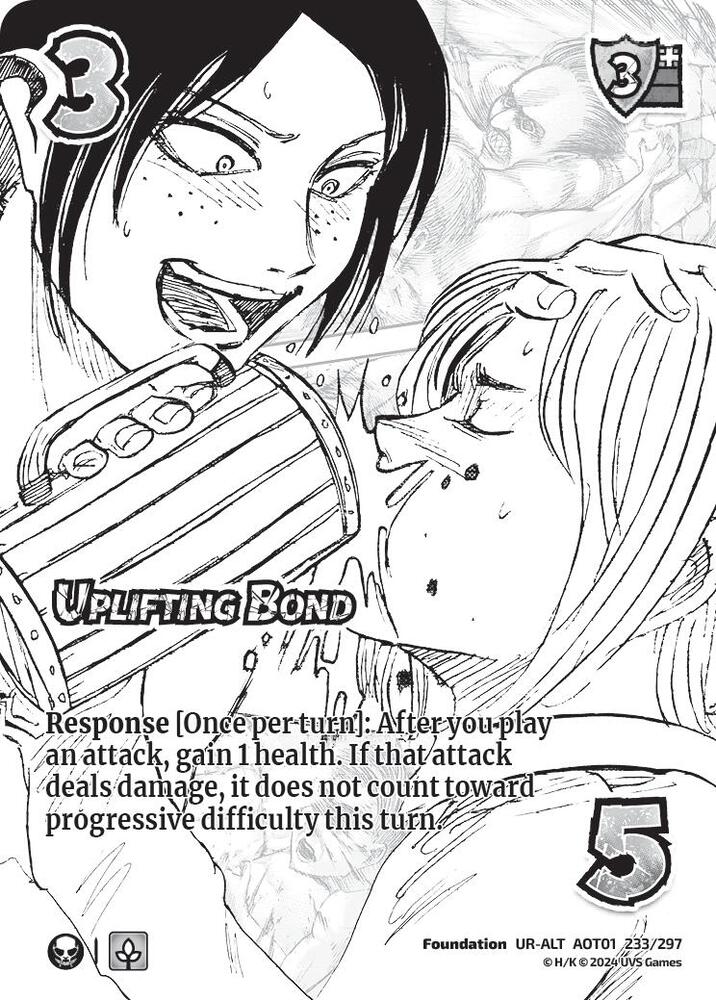 Uplifting Bond (Alternate Art) [Attack on Titan - Battle for Humanity]