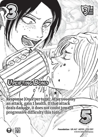 Uplifting Bond (Alternate Art) [Attack on Titan - Battle for Humanity]