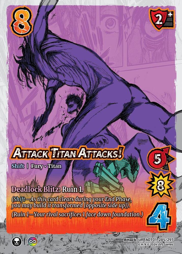 Attack Titan Attacks! // The Attack Titan [Attack on Titan - Battle for Humanity]