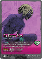 Female Titan Attacks! // The Female Titan [Attack on Titan - Battle for Humanity]