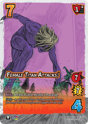 Female Titan Attacks! // The Female Titan [Attack on Titan - Battle for Humanity]