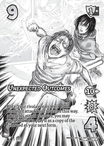 Unexpected Outcomes (Alternate Art) [Attack on Titan - Battle for Humanity]