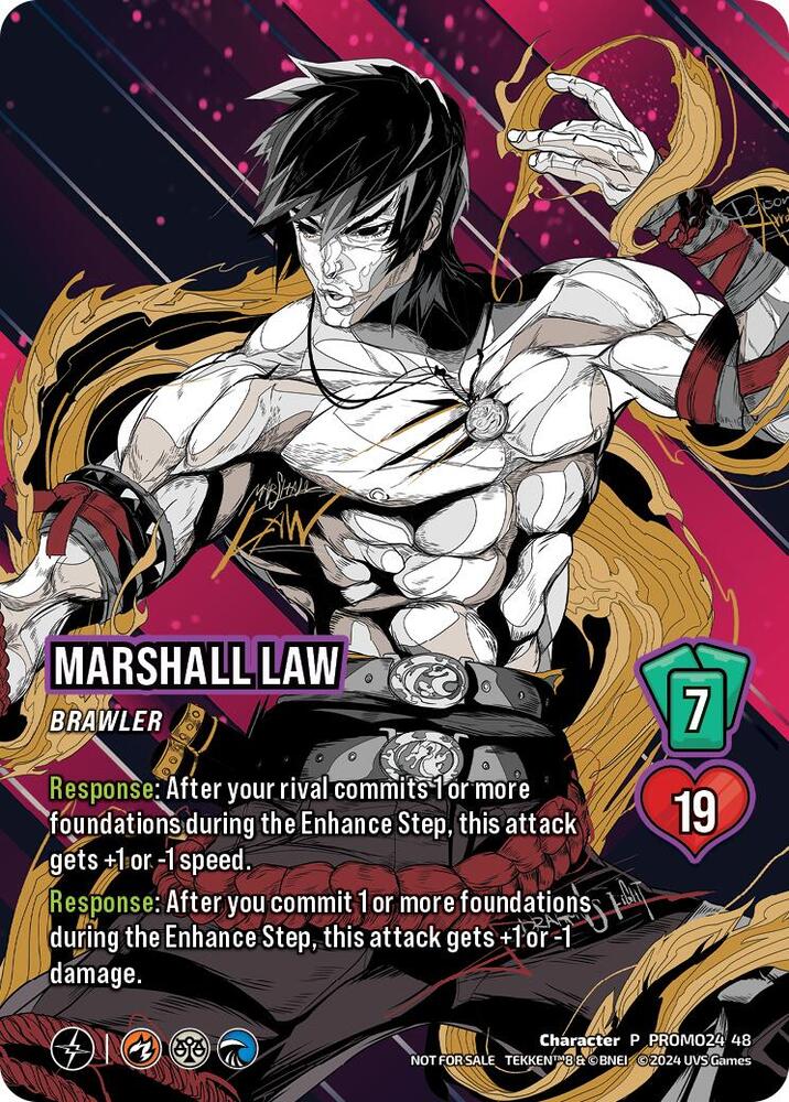 Marshall Law - [Tekken] UniVersus Promos (UVSP)