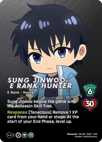 Sung Jinwoo, E Rank Hunter (Alternate Art) - Challenger Series: Solo Leveling