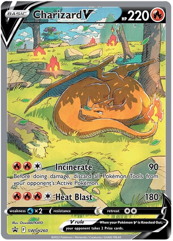 Charizard V (SWSH260) [Sword & Shield: Black Star Promos]