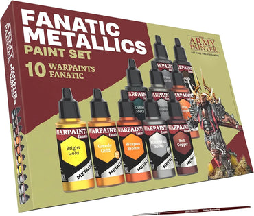 Army Painter: Warpaints - Fanatic Metallics Paint Set