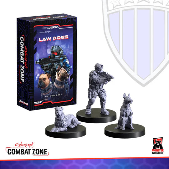 Cyberpunk RED: Combat Zone - Law Dogs (Lawmen Gonks)