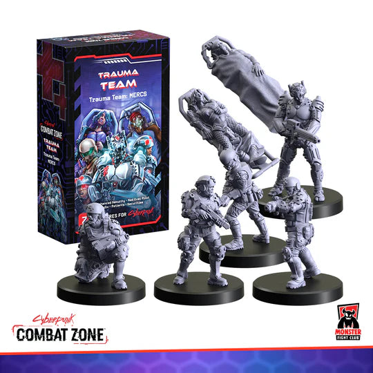 Cyberpunk RED: Combat Zone - Trauma Team (Mercs)