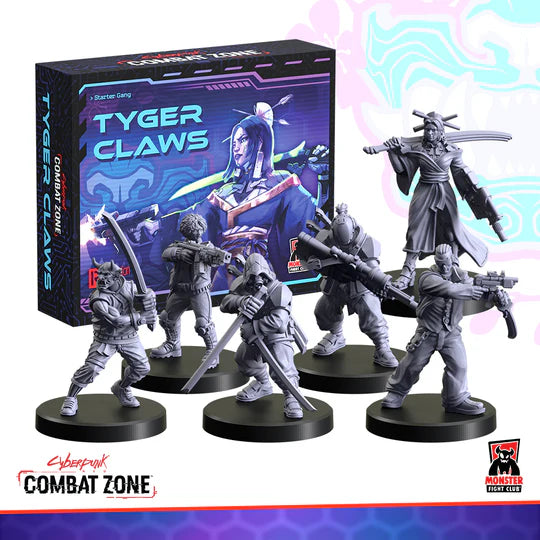 Cyberpunk RED: Combat Zone - Tyger Claws Starter