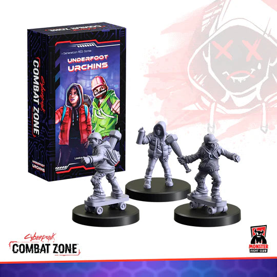 Cyberpunk RED: Combat Zone - Underfoot Urchins (Gen Red Gonks)