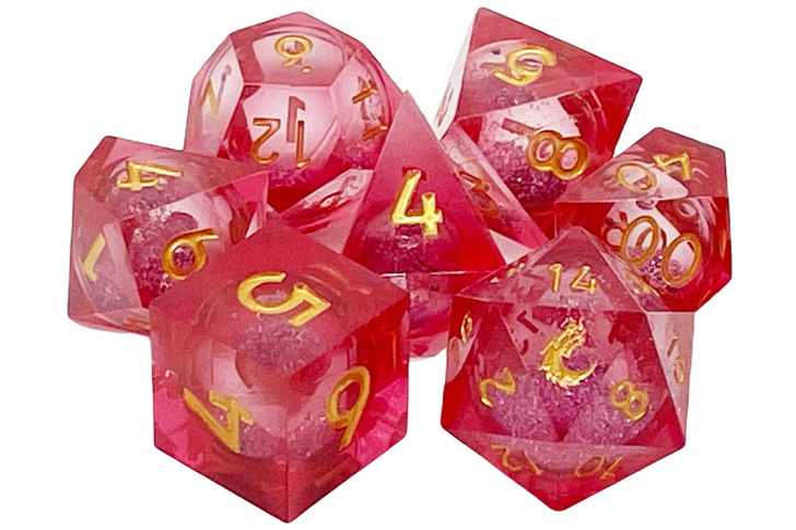 OSD: Sharp Edged Liquid Infused Dice Sets