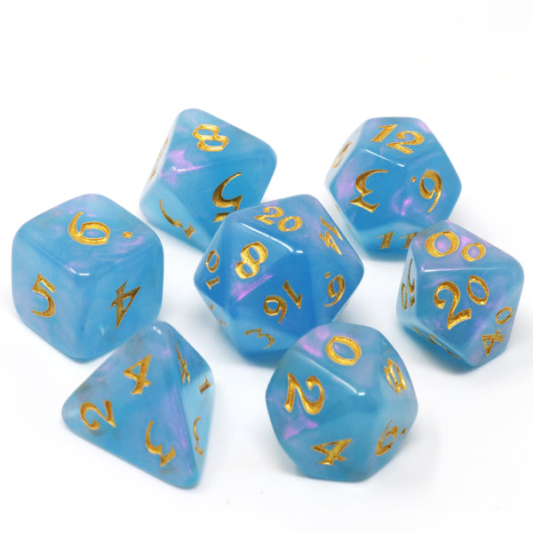 DHD: Elessia Moonstone Dice Sets