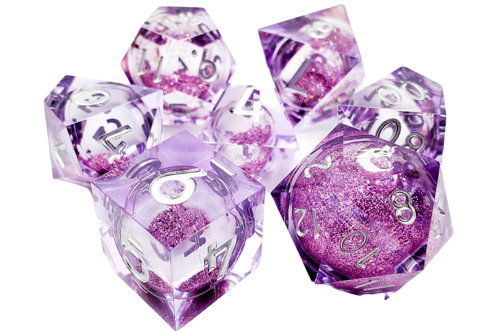 OSD: Sharp Edged Liquid Infused Dice Sets