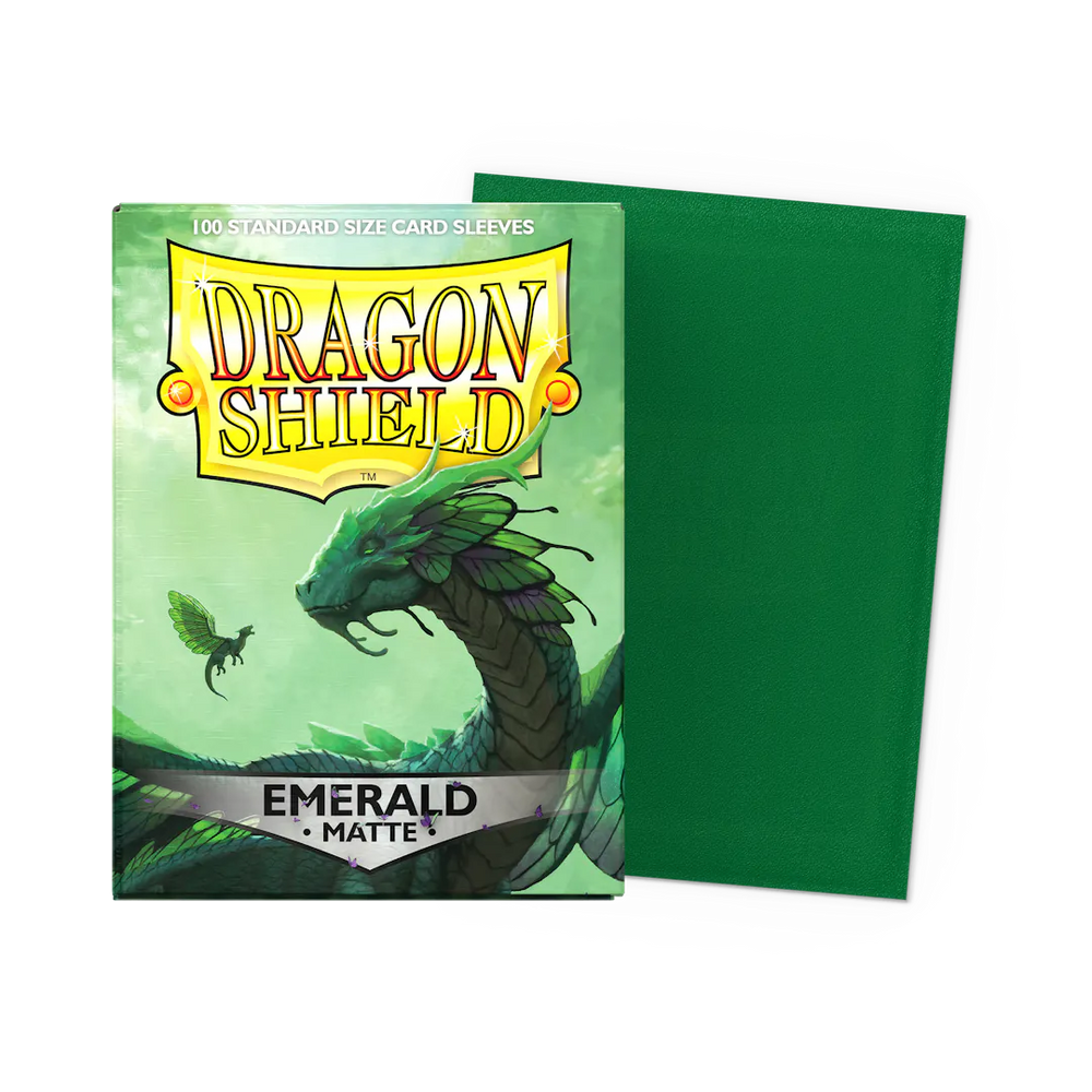 Dragon Shield: (100) Matte Card Sleeves & Box - Basics