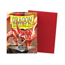 Dragon Shield: (100) Matte Card Sleeves & Box - Basics