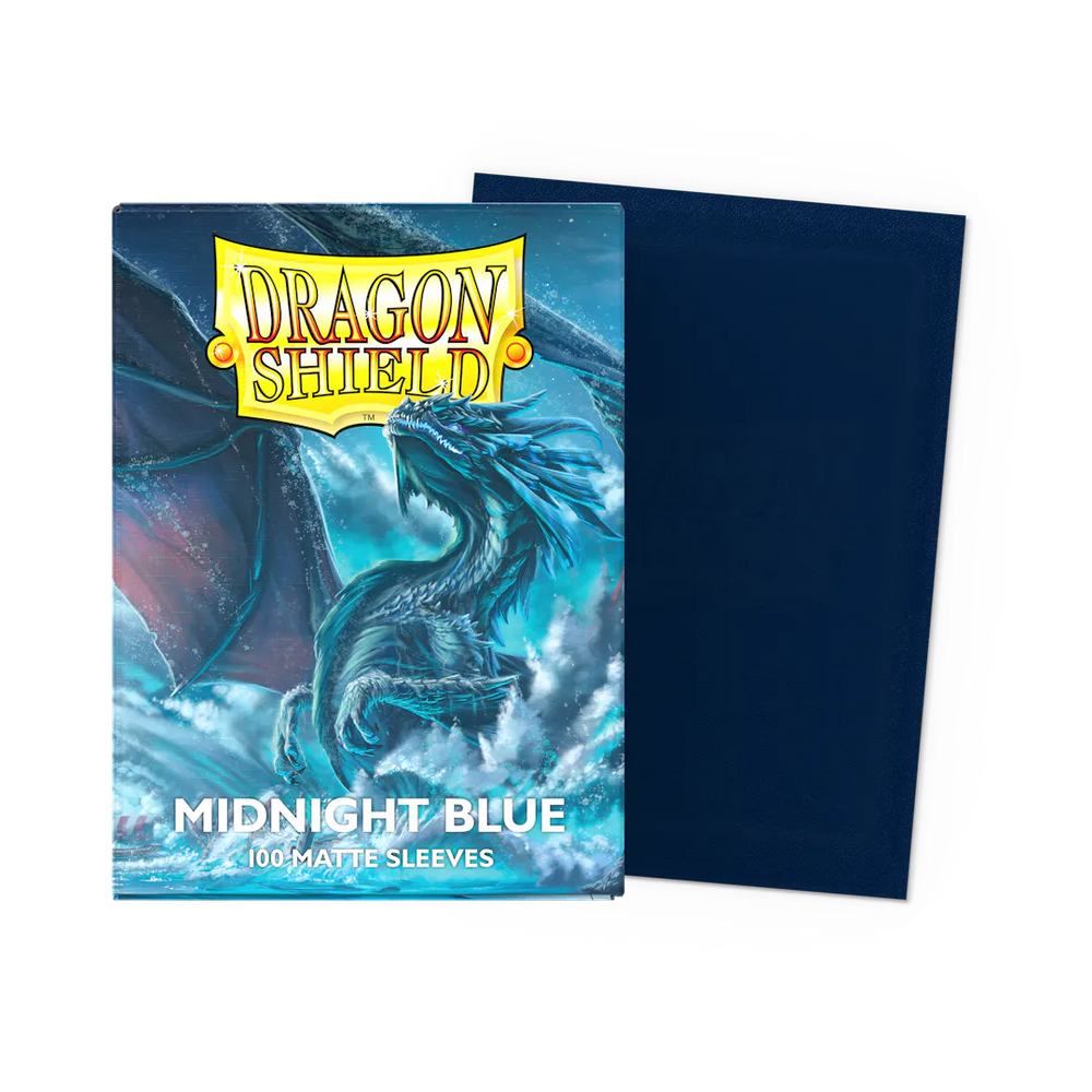 Dragon Shield: (100) Matte Card Sleeves & Box - Dual