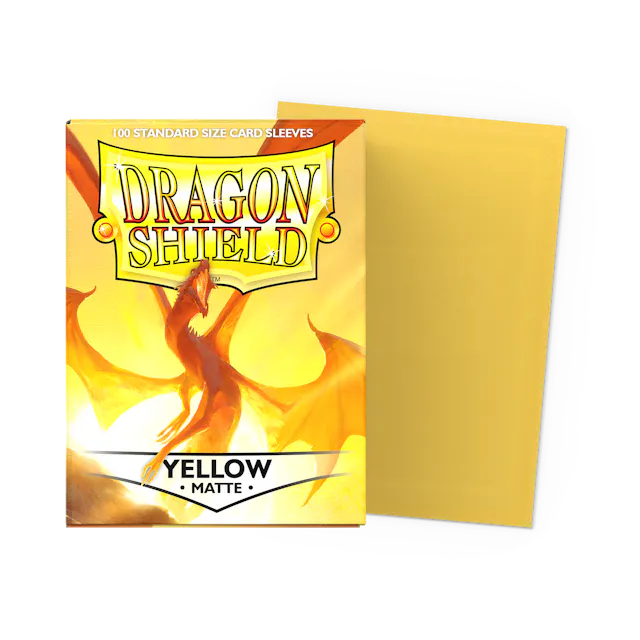 Dragon Shield: (100) Matte Card Sleeves & Box - Basics