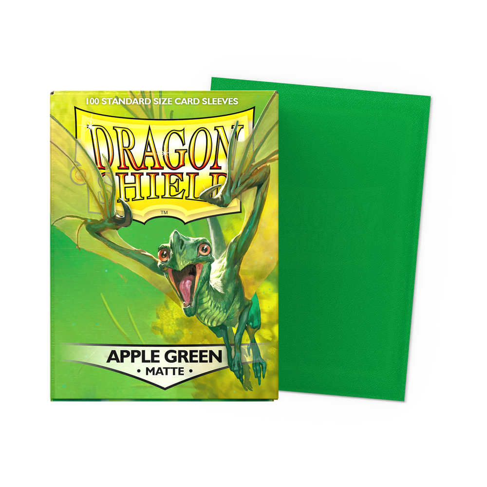 Dragon Shield: (100) Matte Card Sleeves & Box - Basics