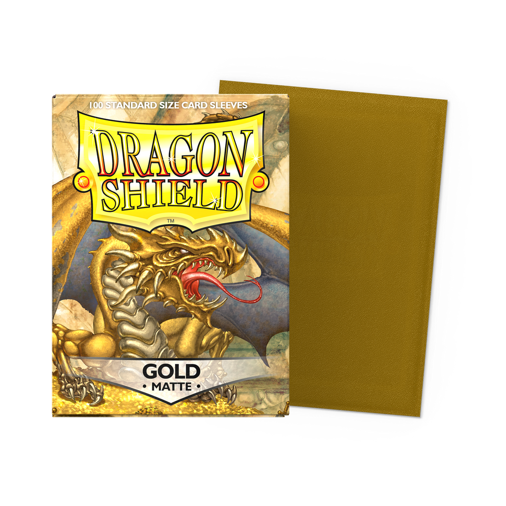 Dragon Shield: (100) Matte Card Sleeves & Box - Basics