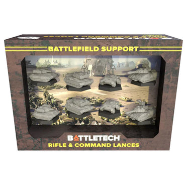 BattleTech: Mercenaries Forcepack - Battlefield Support Rifle & Command Lances