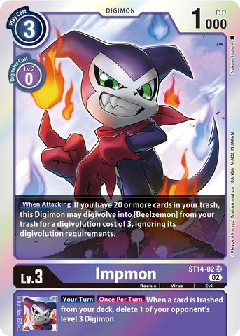 Impmon [ST14-02] [Starter Deck: Beelzemon Advanced Deck Set]