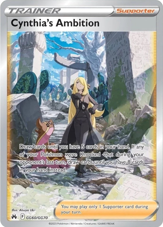 PSA Graded - Cynthia's Ambition (GG60/GG70) [Sword & Shield: Crown Zenith]