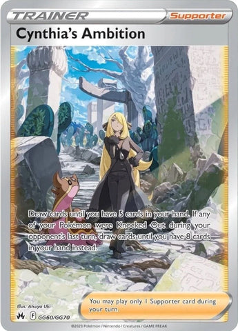 PSA Graded - Cynthia's Ambition (GG60/GG70) [Sword & Shield: Crown Zenith]