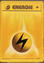 Electric Energie (100/102) [German Pokemon Card, 1st Edition]