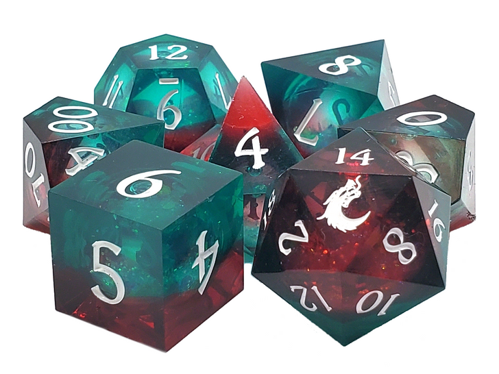 OSD: Sharp Edged Liquid Infused Dice Sets