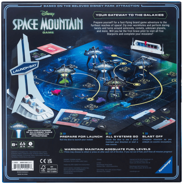 Disney Space Mountain Game: All Systems Go