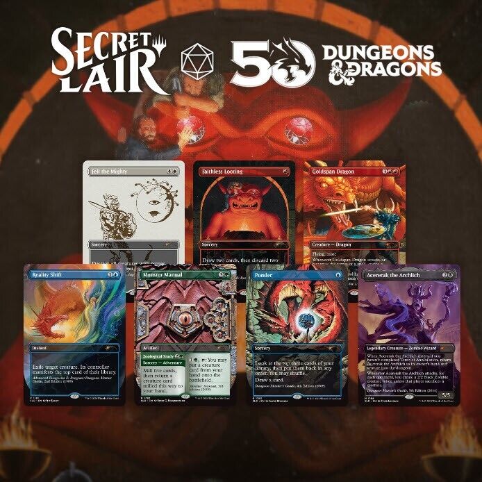 MtG - Secret Lair x Dungeons & Dragons