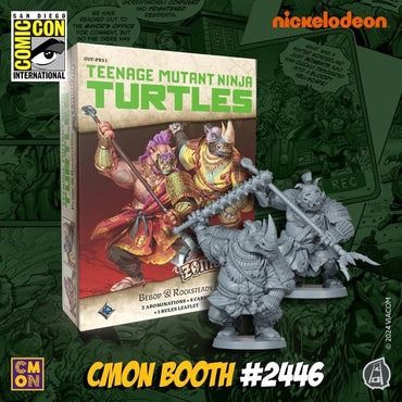 Zombicide - Teenage Mutant Ninja Turtles: Bebop & Rocksteady Convention Exclusive Box