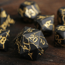 Forged Gaming: Metal Dice Sets - Cracked