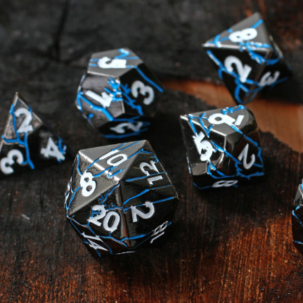 Forged Gaming: Metal Dice Sets - Cracked