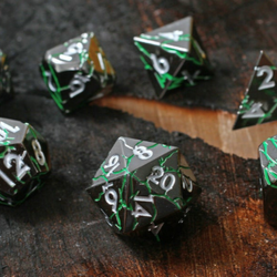 Forged Gaming: Metal Dice Sets - Cracked