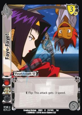 Faye-Faye! [Cowboy Bebop] (Foil Promo)