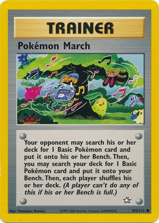 Pokemon March (102) [Neo Genesis]